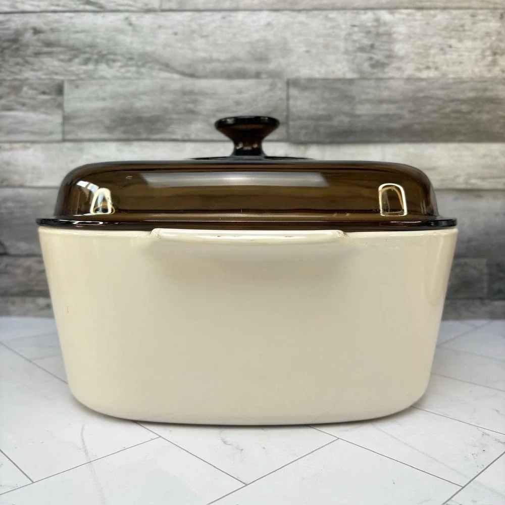 Corning Ware Casserole - Forever Yours  A-5-B w/ Lid - 5 Liter with Lid